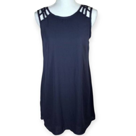 SPEECHLESS NAVY DRESS SZ.M EUC. - Picture 1 of 8